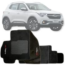 Jogo Tapete De Carpete c/ Logo Chery Tiggo 5x 5 Pçs Jogo Tapete De Carpete c/ Logo Chery Tiggo 5x 5 Pçs
