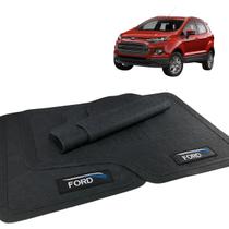 Jogo Tapete EcoSport 2012 2013 2014 2015 Borracha com Logo Jogo Tapete EcoSport 2012 2013 2014 2015 Borracha com Logo