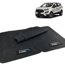 Jogo Tapete EcoSport 2020 2021 2022 2023 Borracha com Logo Jogo Tapete EcoSport 2020 2021 2022 2023 Borracha com Logo