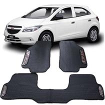 Jogo tapete emborrachado do chevrolet onix jogo com 3 peças inteiriço traseiro 13 14 15 16 17 18 19