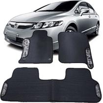 Jogo tapete emborrachado do honda civic jogo com 3 peças inteiriço traseiro 2007 2008 2009 2010 2011 2012 Jogo tapete emborrachado do honda civic jogo com 3 peças inteiriço traseiro 2007 2008 2009 2010 2011 2012