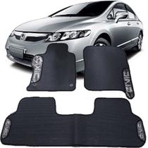 Jogo tapete emborrachado do honda civic jogo com 3 peças inteiriço traseiro 2007 2008 2009 2010 2011 Jogo tapete emborrachado do honda civic jogo com 3 peças inteiriço traseiro 2007 2008 2009 2010 2011