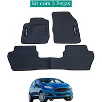 Jogo Tapete Emborrachado Ford New Fiesta 2014 a 2015
