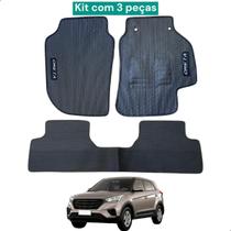 Jogo Tapete Emborrachado Hyundai Creta 2017 a 2021