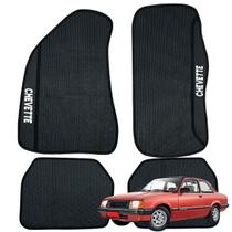 Jogo Tapete Emborrachado para Chevette Todos os Anos 1973 74 75 76 77 78 a 1993 Kit Carro Premium