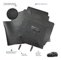 Jogo Tapete Interno Borracha Reforçado Hr-V Hrv 2015 E 2016