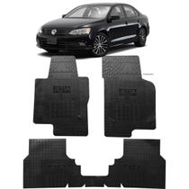 Jogo Tapete Interno Borracha Reforçado Vw Jetta 2011 A 2018