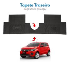 Jogo Tapete Interno Reforçado Fiat Mobi 2016 A 2020 Preto