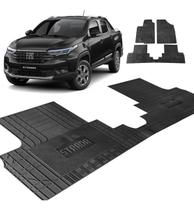 Jogo Tapete Interno Reforçado Fiat Nova Strada 21 em Diante Jogo Tapete Interno Reforçado Fiat Nova Strada 21 em Diante