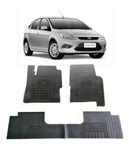 Jogo Tapete Interno Reforçado Ford Focus Hatch ou Sedan 2009 a 2012 Jogo Tapete Interno Reforçado Ford Focus Hatch ou Sedan 2009 a 2012