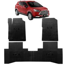 Jogo Tapete Interno Reforçado Jac T5 2017 Em Diante Preto