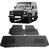 Jogo Tapete Interno Reforçado Land Rover Defender 110