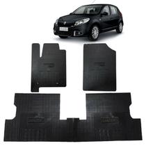 Jogo Tapete Interno Reforçado Renault Sandero 2008 a 2015 Jogo Tapete Interno Reforçado Renault Sandero 2008 a 2015