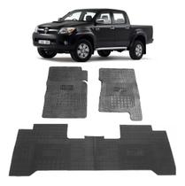Jogo Tapete Interno Reforçado Toyota Hilux Cab Dupla 05 A 12 Jogo Tapete Interno Reforçado Toyota Hilux Cab Dupla 05 A 12
