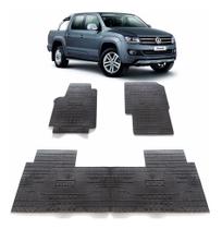 Jogo Tapete Interno Reforçado Vw Amarok 2011 Á 2017