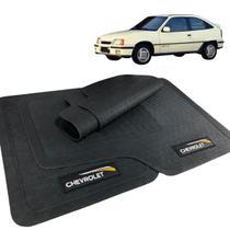 Jogo Tapete Kadett 1989 a 1998 Borracha com Logo