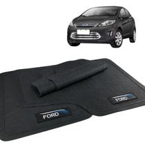 Jogo Tapete New Fiesta 2011 2012 2013 Borracha com logo Jogo Tapete New Fiesta 2011 2012 2013 Borracha com logo