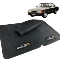 Jogo Tapete Opala Comodoro 1968 a 1992 Borracha com Logo