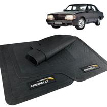 Jogo Tapete Opala Diplomata 1979 a 1992 Borracha com Logo Jogo Tapete Opala Diplomata 1979 a 1992 Borracha com Logo