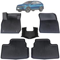 Jogo Tapete Tipo Bandeja Nivus 2020 A 2025 Borda Preto Jogo Tapete Tipo Bandeja Nivus 2020 A 2025 Borda Preto