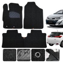 Jogo tapete Yaris 2018 2019 2020 21 22 23 24 2025 Preto XL XS XLS Capacho Impermeável Inteiriço 12mm Jogo tapete Yaris 2018 2019 2020 21 22 23 24 2025 Preto XL XS XLS Capacho Impermeável Inteiriço 12mm