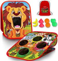Jogo Target Toss SWOOC Safari Sling 2 em 1 Bean Bag Toss