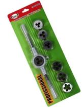 Jogo Tarraxa + Macho Cossinetes Roscas Oficina - 8 pcs