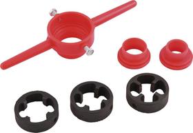 Jogo tarraxa p/ cano de pvc 1/2" a 1" corpo plástico Nove54