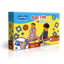 Jogo Tátil 3 Em 1 (Domino, Encaixe E Junte 3) Jogo Tátil 3 Em 1 (Domino, Encaixe E Junte 3)