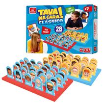 Jogo Tava Na Cara Clássico Brincadeira De Criança 28 Personagens 2 Jogadores +7 Anos Jogo Tava Na Cara Clássico Brincadeira De Criança 28 Personagens 2 Jogadores +7 Anos