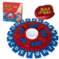 Jogo Tecla Letras, Braskit, Desafio De Palavras 72 Temas, 2 a 8 Jogadores, Crianças +8 Anos