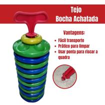 Jogo Tejo - Bocha Achatada - Jogo De Bocha Para Praia