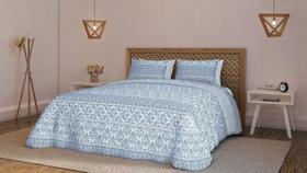 Jogo Teka 100% Algodão Diamante4 Peças King 150 Fios Oriente