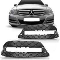 Jogo Tela Parachoque Dianteiro Mercedes C180 2012 2013 2014 Jogo Tela Parachoque Dianteiro Mercedes C180 2012 2013 2014
