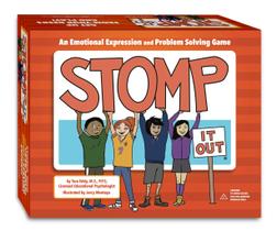 Jogo terapêutico baseado em movimentos Stomp it Out para crianças