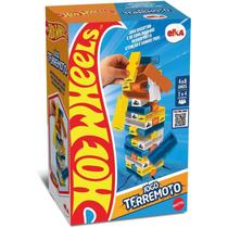 Jogo Terremoto Blocos De Montar Hot Wheels 1328 - Elka Jogo Terremoto Blocos De Montar Hot Wheels 1328 - Elka