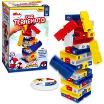 Jogo Terremoto Spidey Torre Homem Aranha - Elka Brinquedos