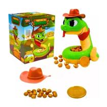 Jogo Tesouro da Serpente Cobra Brinquedo Interativo Menino Menina Criança Pequena - Zoop Toys
