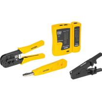 Jogo Testador Cabo de Rede com Acessórios Vonder