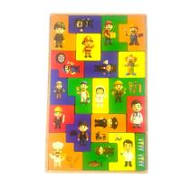 Jogo Tetris Profissões Infantil em MDF 6mm Quebra-Cabeça Educativo Montessoriano com 20 Peças Jogo Tetris Profissões Infantil em MDF 6mm Quebra-Cabeça Educativo Montessoriano com 20 Peças