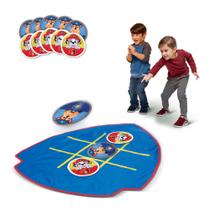 Jogo Tic Tac Toe Toss Paw Patrol Jogo interno e externo