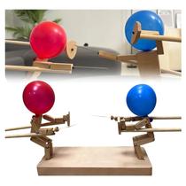 Jogo Tictoyo Balloon Bamboo Man Battle com fantoches de esgrima