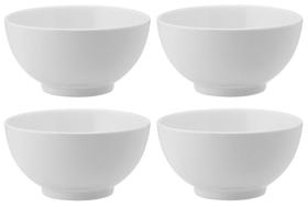 Jogo Tigela Bowl Porcelana Clean 350ml 4 Unidades - Lyor