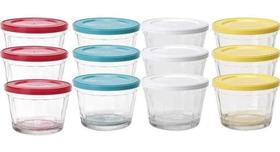 Jogo Tigela Pote Americano C/ Tampa 350ml 12 Peças Nadir - NADIR FIGUEIREDO Jogo Tigela Pote Americano C/ Tampa 350ml 12 Peças Nadir - NADIR FIGUEIREDO