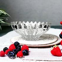 Jogo tigelas de Sobremesa 340ml vidro Transparente 4 unidades