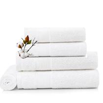 Jogo Toalha 5 Peças Banho karsten Empire 100% Algodão Branca Jogo Toalha 5 Peças Banho karsten Empire 100% Algodão Branca