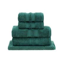 Jogo Toalha Algodão Egípcio 5 Peças Verde Buddemeyer Jogo Toalha Algodão Egípcio 5 Peças Verde Buddemeyer