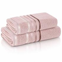 Jogo Toalha Banho + Rosto Lumina Karsten 500g/m² Unika Macia Alta Absorção Premium Jogo Toalha Banho + Rosto Lumina Karsten 500g/m² Unika Macia Alta Absorção Premium