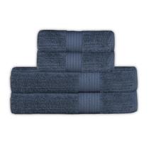 Jogo Toalha de Banhão Buddemeyer 4 Peças Luxo Fio Penteado Premium Alta Absorção e Toque Suave