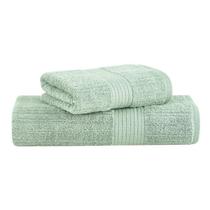 Jogo Toalha de Banhão e Rosto Buddemeyer 2 Peças Luxo Premium Fio Penteado e Alta Absorção